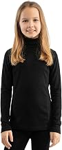 Merino Wool Long Sleeve Shirt for Boys and Girls, Children's Underwear