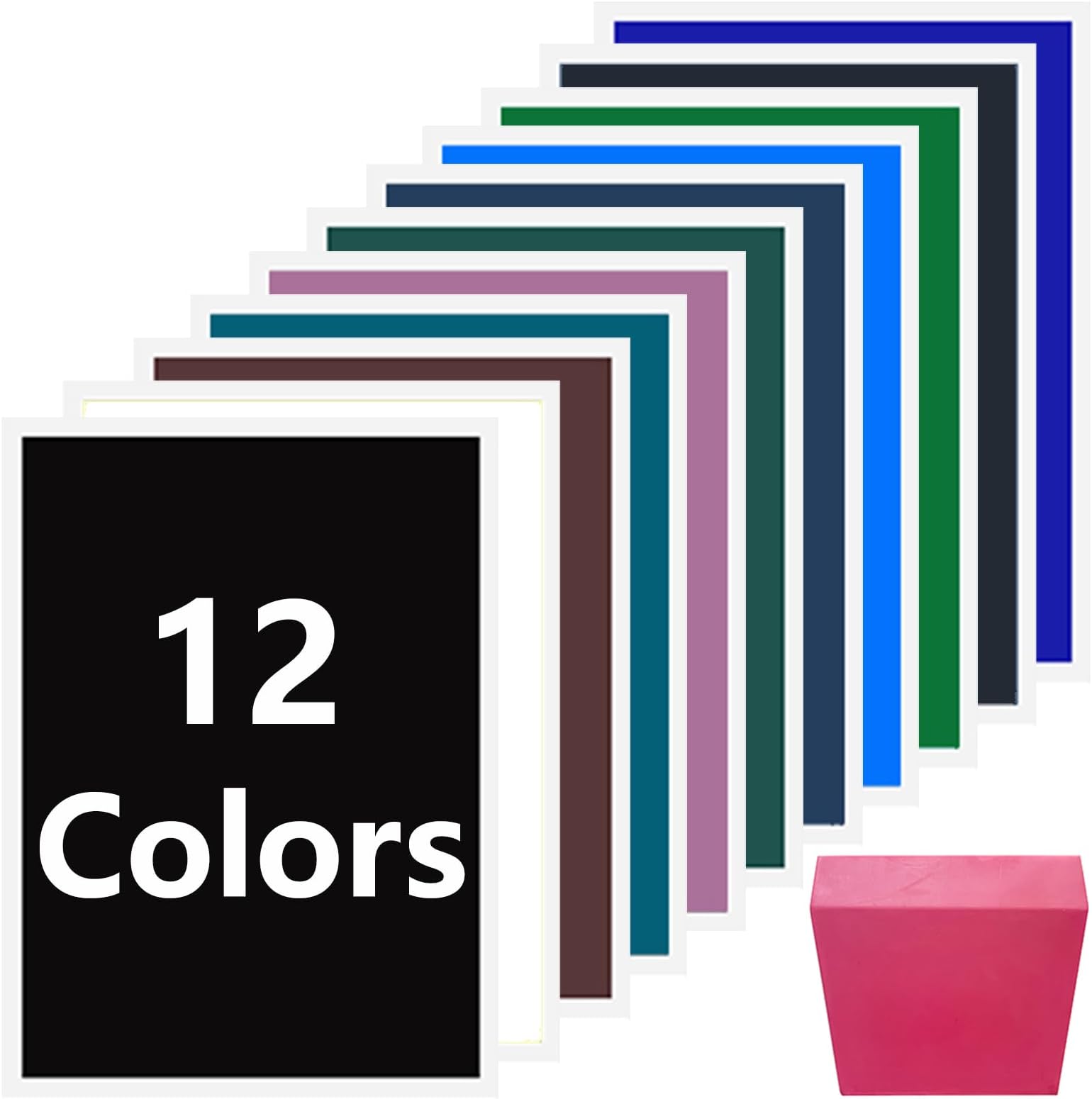 Colored Laser Engraving Marking Paper for CO2 Diode DIY Laser Engraver Machine Tools for Ceramics Glass Crystal Stone Tiles