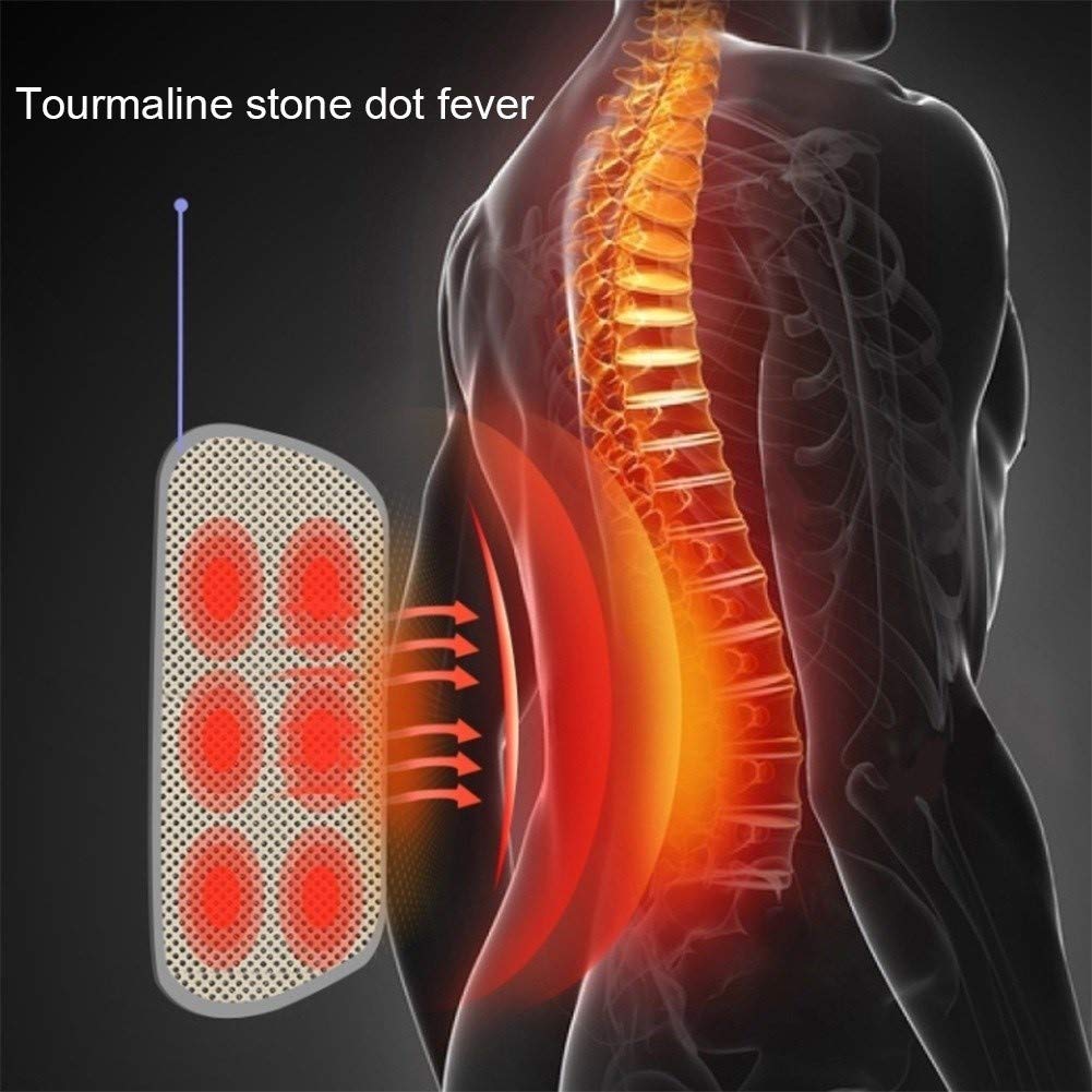 Soporte Lumbar Cinturón Auto-Calentamiento Ajustable Inferior Atrás Apoyo Doble Polea Compresión Correas por Mujer Y Hombres Hernia Disco (Size : M)