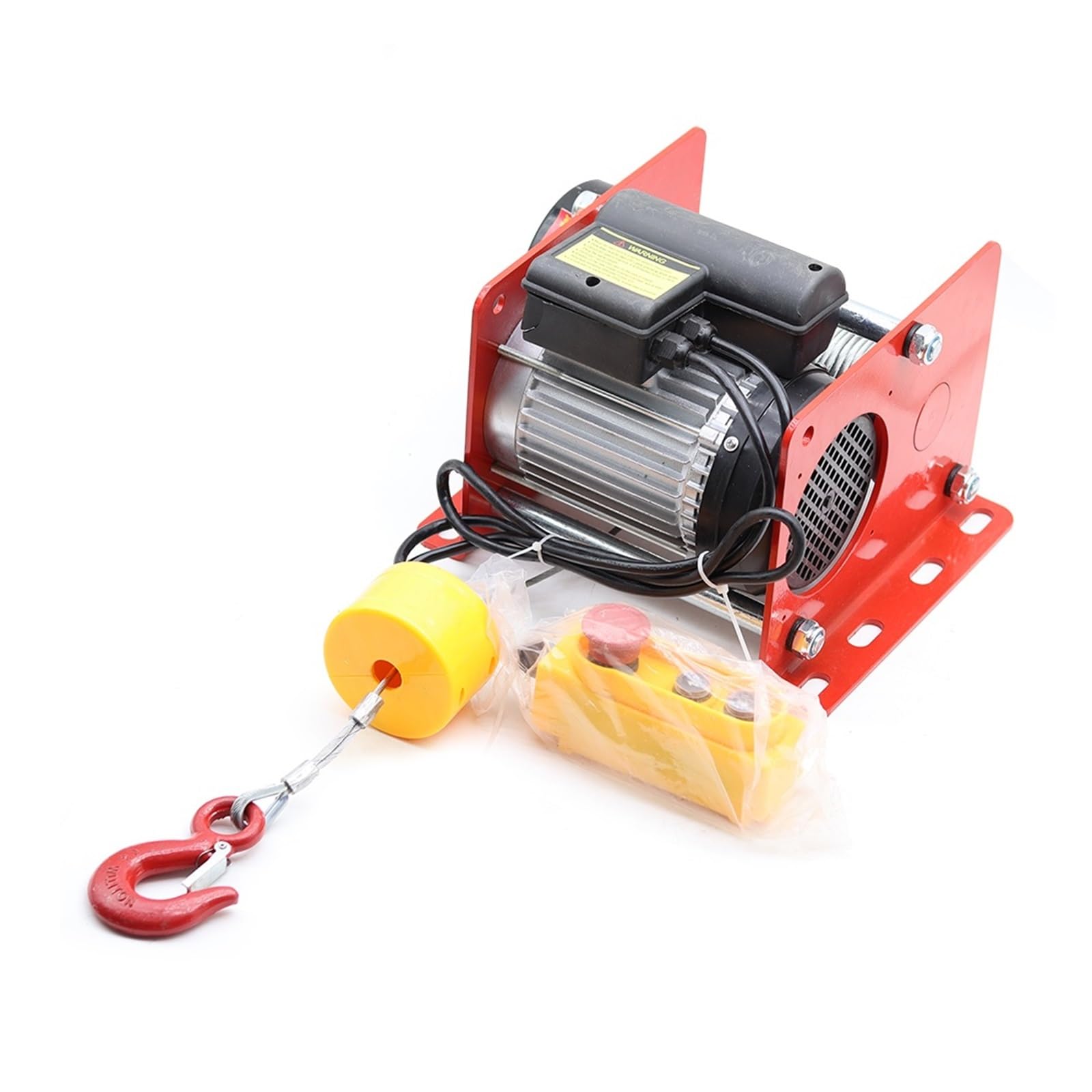 Tragbare elektrische Hebewinde Mini-Hebezeug, elektrisches Hebezeug, 200–400 kg, Deutscher Hebekran, Haushaltsdekoration, Multifunktions-Gebäude-elektrisches Hebezeug