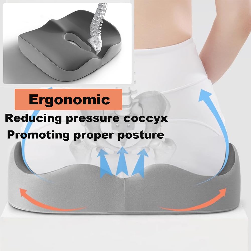 Generisch Sitzkissen Aus Memory-Schaum, Ergonomische Unterstützung
