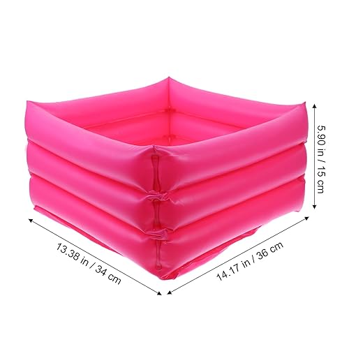 Miniatura 2 de Cuenco de pedicura, lavabo de remojo de pies inflable, lavabo portátil de limpieza de pies, contenedor de baño de pies para el hogar