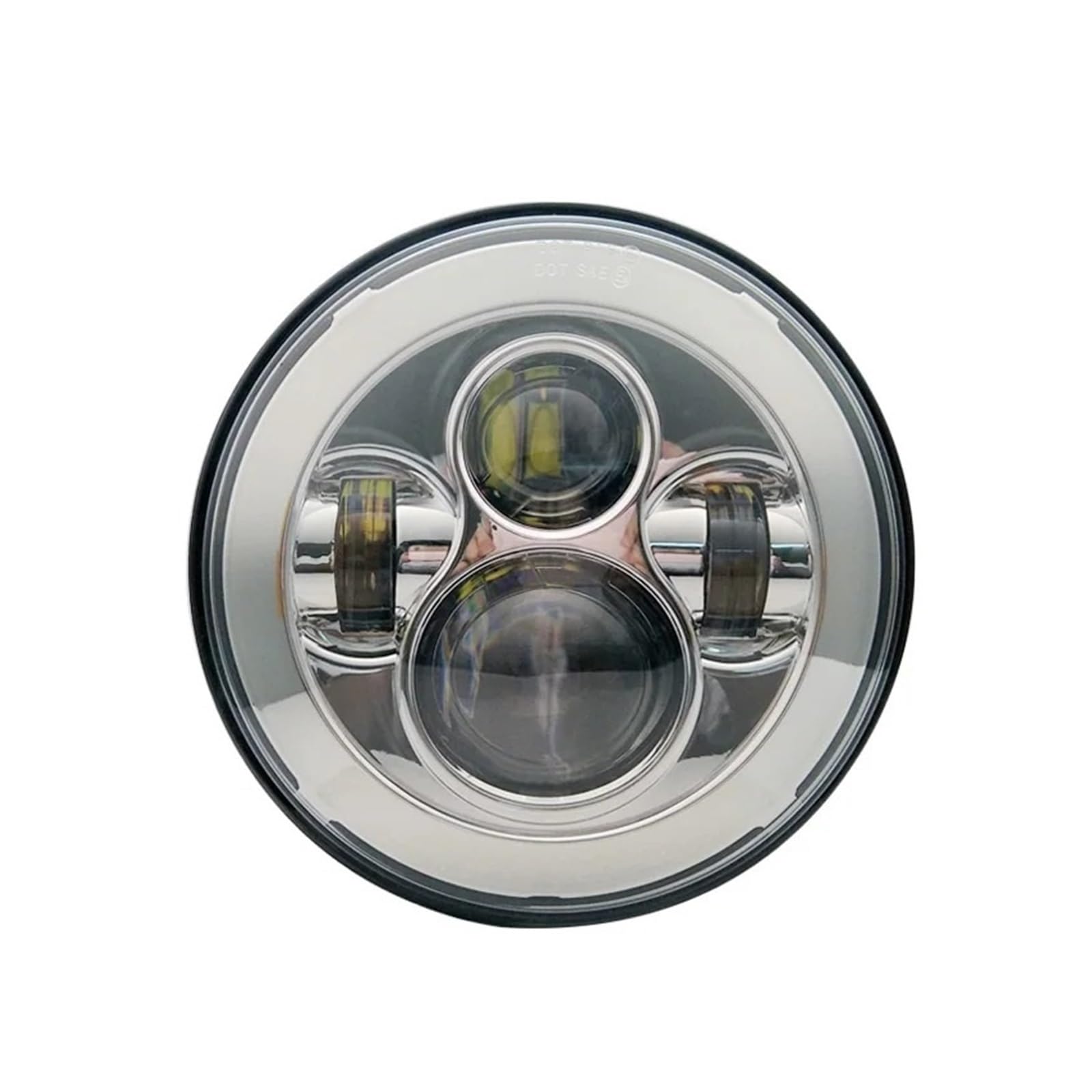 Faretti Moto Faro Per Moto Da 7 Pollici A LED Per Con Lampada Fendinebbia Ausiliaria 4,5 Per Electra Per Glide Touring