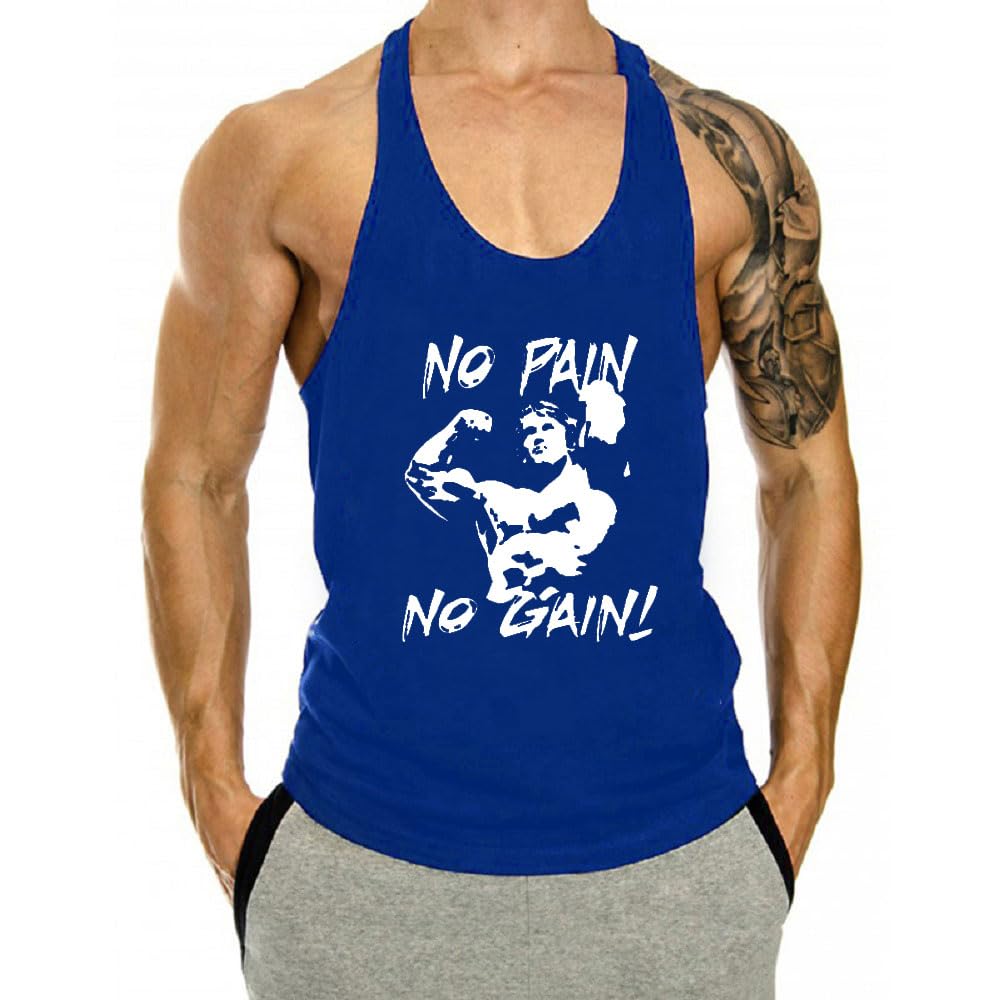 GYMLEADER Men’s 3 Pack Tank Tops Workout Gym Muscle Shirt Y-Back Fitness Bodybuilding Sleeveless T Shirt