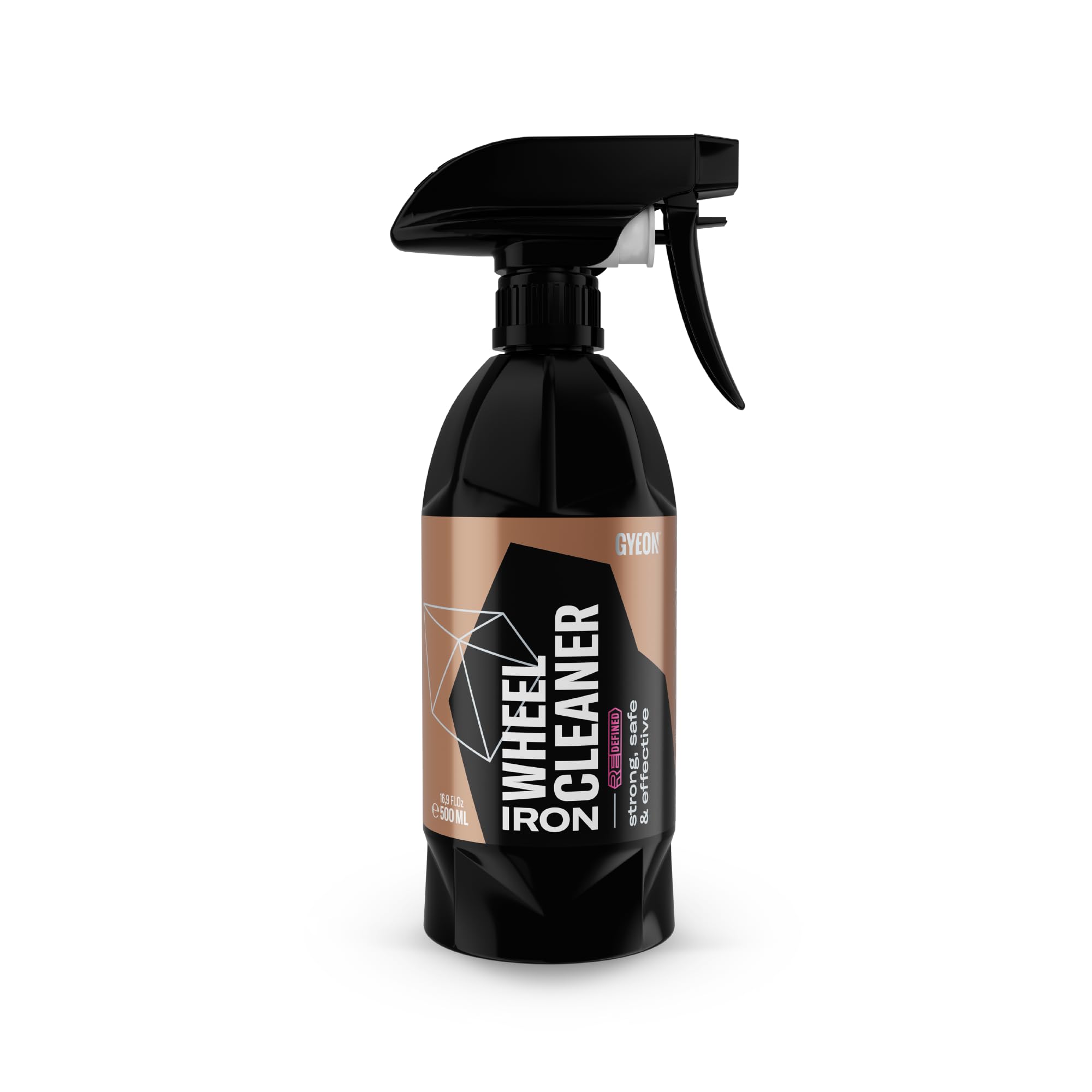 Q²M Iron Wheel Cleaner – Car Alloy Wheel Cleaner - pH Neutral, Highly Effective Iron Remover, Fast & Safe Formula for All Wheels Coated and Uncoated - Removes Brake Dust & Road Grime - 500ml