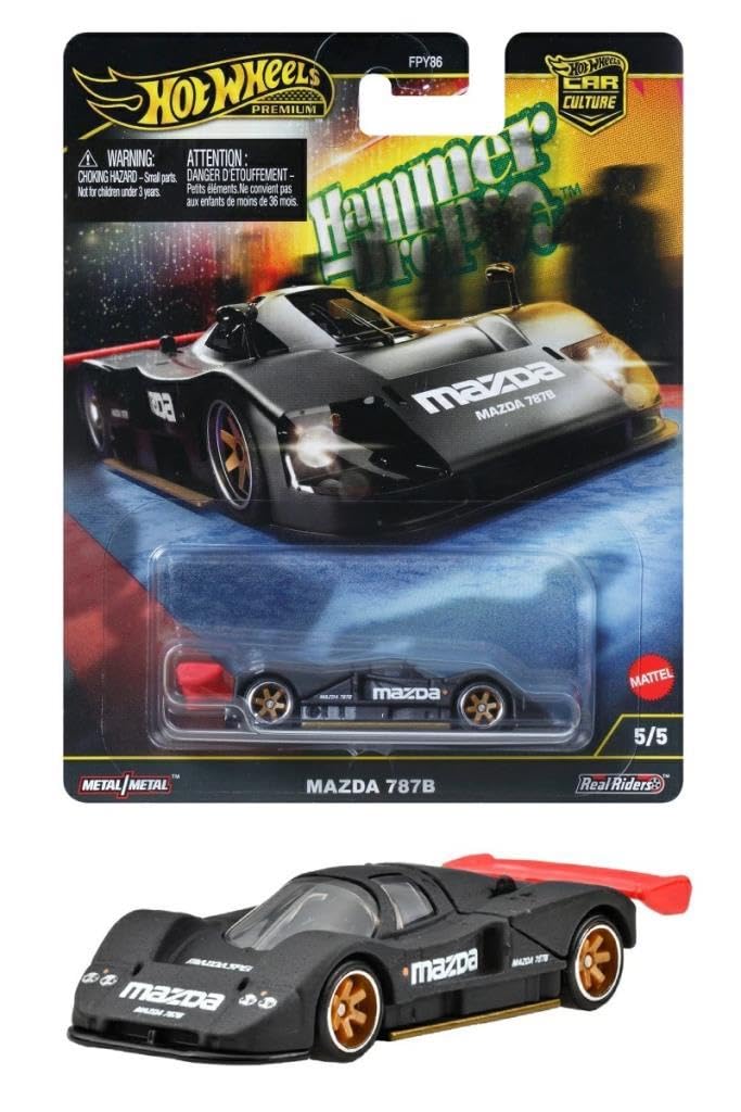 Hot Wheels Premium Car Culture MAZDA 787B HRW08 : Amazon.com.tr