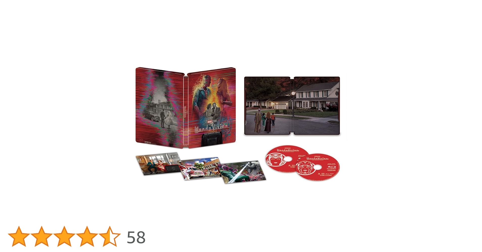 Amazon.co.jp: ワンダヴィジョン Blu-ray コレクターズ・エディション