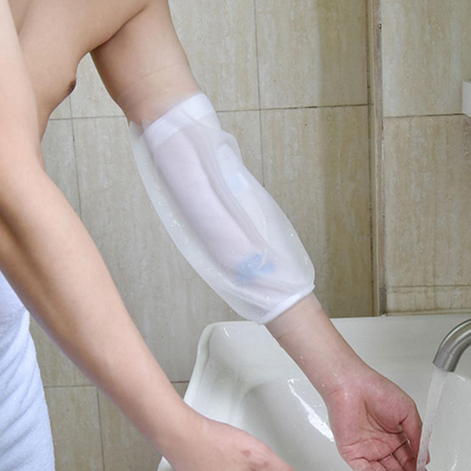 T.O.G. Waterproof Picc Line Shower Cover Reusable Nursing for Adult Elbow Surgery M-image-42