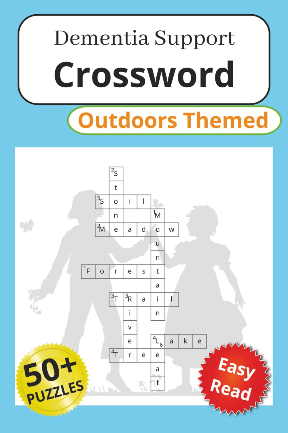 Dementia Support Crossword Outdoors Themed: Crossword Puzzles for Dementia Support - Outdoors Themed | Help boost cognitive functions like memory and ... 112 Pages | 50+ Puzzles | Solutions Included