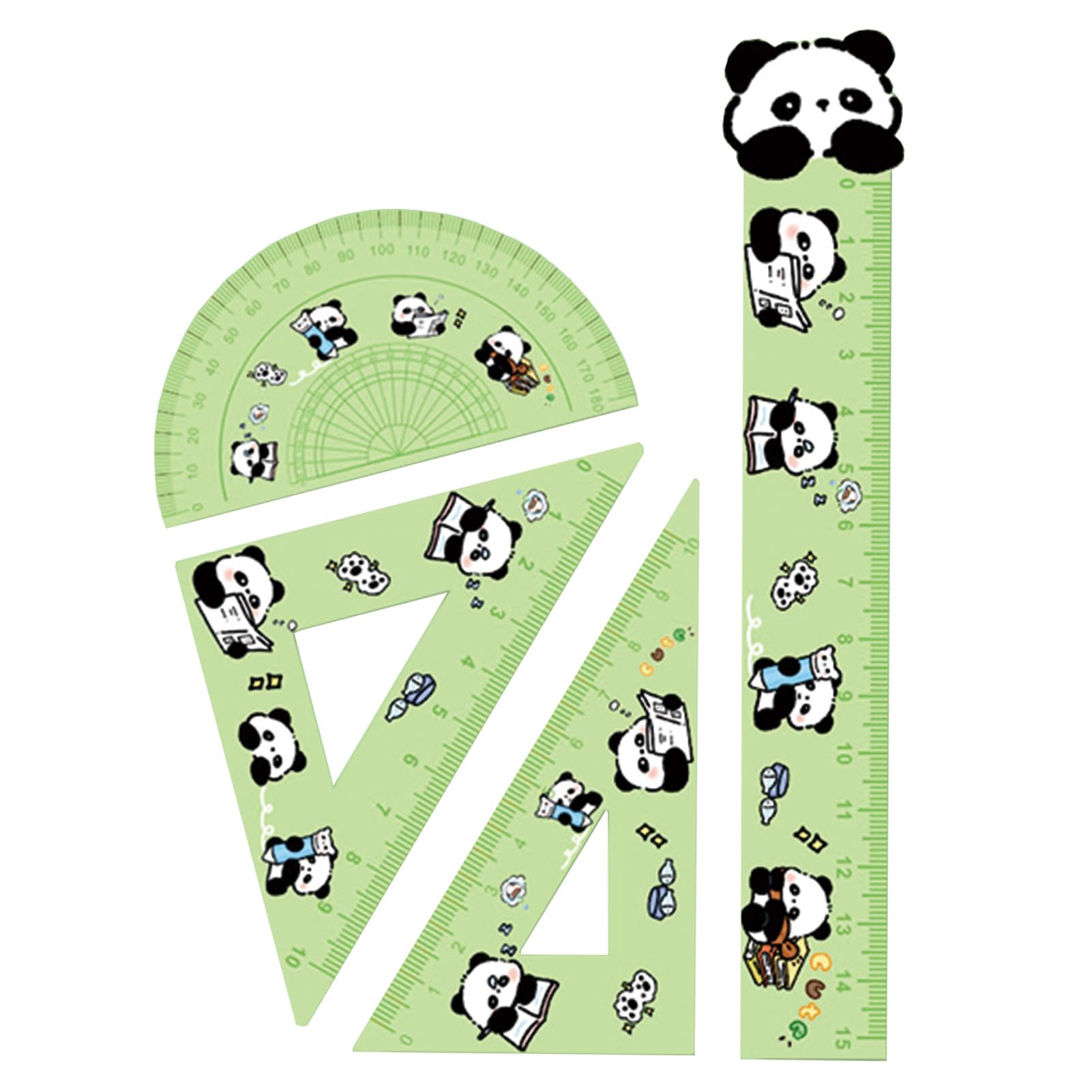 Set Righelli Braille In ABS - Per Non Vedenti, Geometria, Scuola - Foto 7