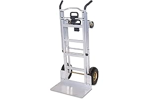 Cosco 12312ABL1E: Versatile 3-in-1 Convertible Truck for Heavy-Duty Hauling