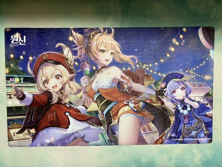 Amazon.co.jp: 原神 韓国 宵宮 七七 クレー 正規品 公式グッズ