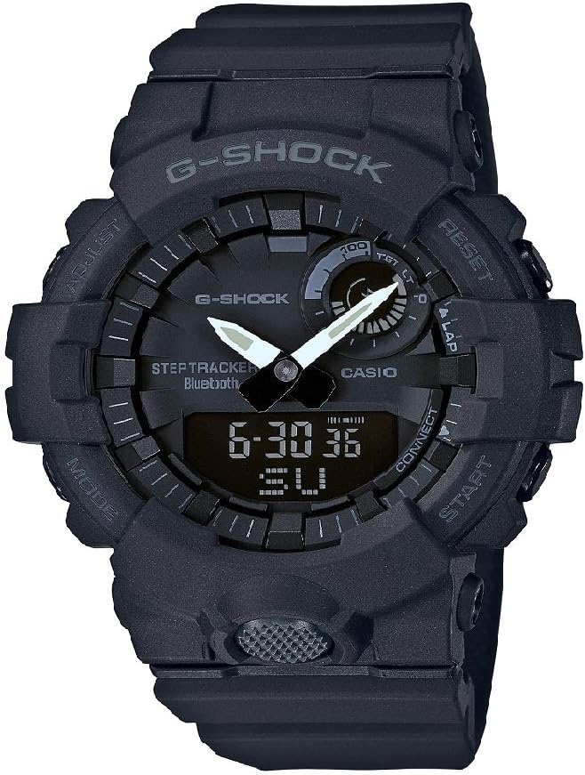 Casio G-Shock Analog-Digital Black Dial Men's Watch - GBA-800-1ADR (G827)