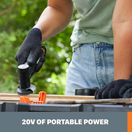 Miniatura 8 de Worx MAKERX WX741L.9 - Amoladora angular de 20 V (solo herramienta)