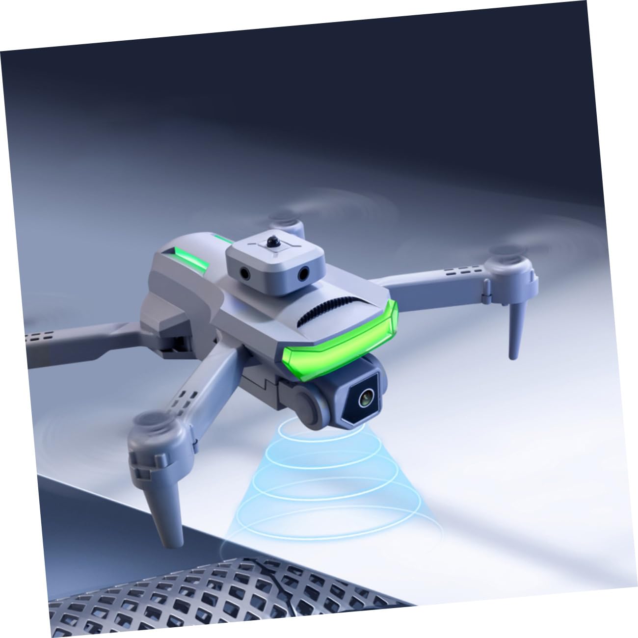 KOMBIUDA 1zestaw Drona z Wysoką Rozdzielczością Quadcopter Dla Nastolatków z Podwójnym Obiektywem Idealny Do Fotografii Świeżym Powietrzu Dron Minutowym Czasem Lotu