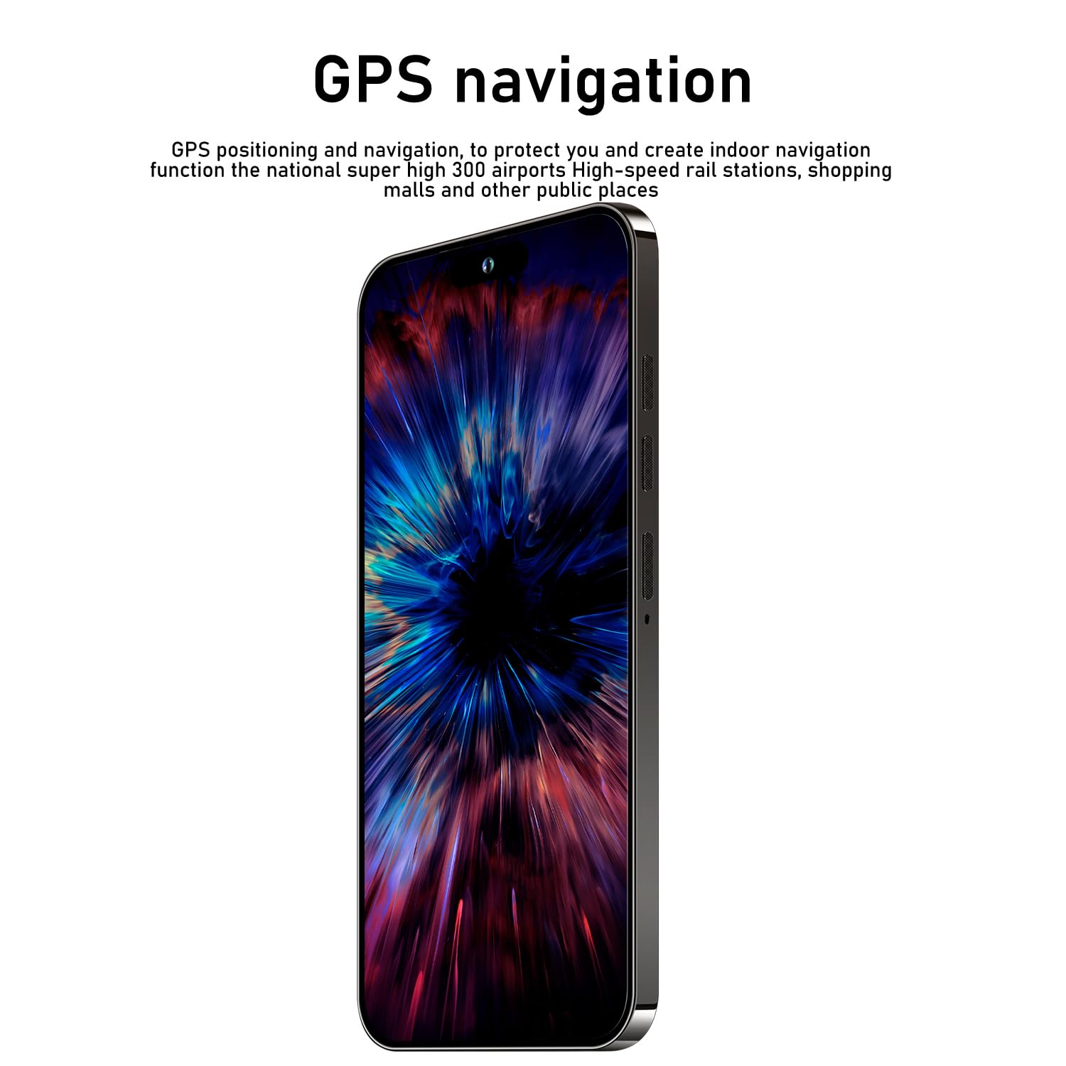 15PROMA X Smartphone,Android 13.0,Long Battery Life 6800mAh,16+512GB with 128GB Memory Card Cell Phone,6.8“ HD Screen,Dual SIM,5G/Face ID/Fingerprint Lock/GPS (Blue)