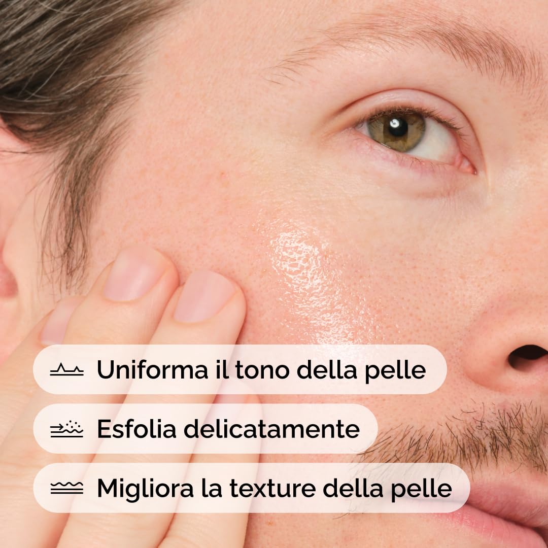 The Ordinary Mandelic Acid 10% + HA 30ml, Siero esfoliante Acido Mandelico e Acido Ialuronico, Delicato per purezza e idratazione