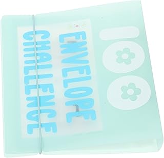 STOBOK 1 Conjunto De Pastas Envelopes Fichário De Orçamento Para Planejamento Planejador De Orçamento De Folhas Soltas Livro De Orçamento Fichário De Orçamento Pequeno Papéis De