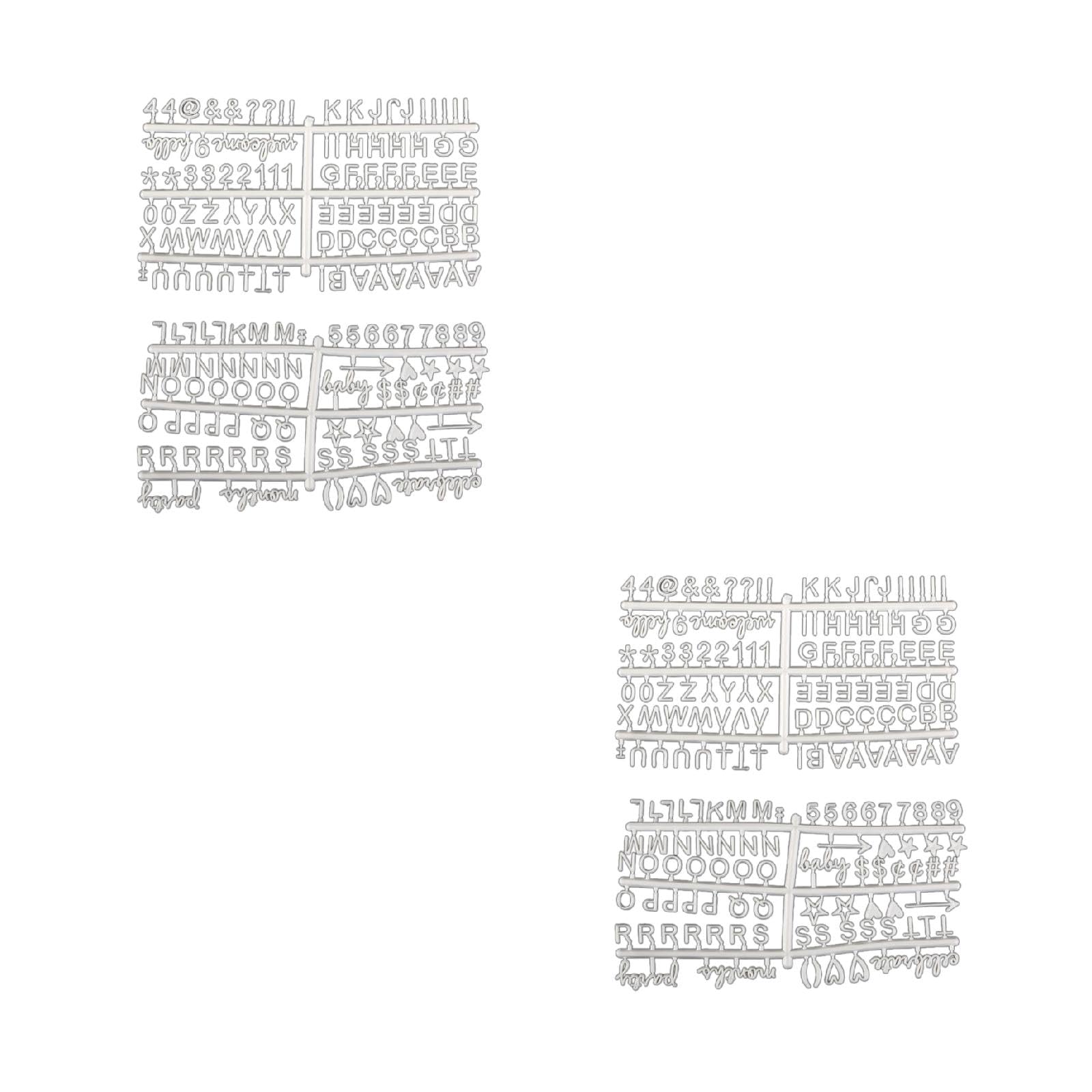 Rulbelok PP Felt Message Board Letters Wall Decor Felt Letterboard Letters Drawstring Bag Felt Board Letter for Home Decorations Message Boards Plastic Letters 16x20