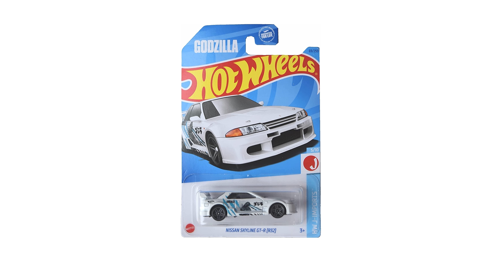 Amazon.com: Hot Wheels Godzilla Nissan Skyline GT-R [R32