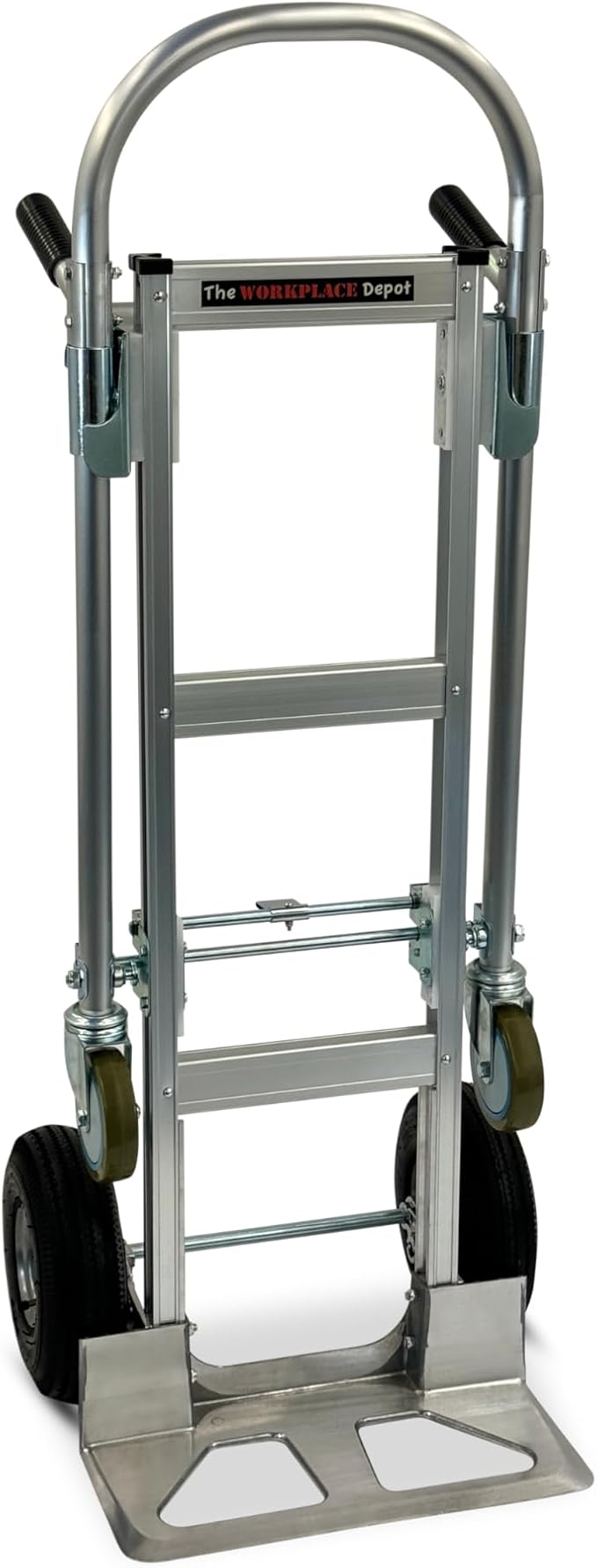 Tectake Folding Sack Truck With Steel Frame With Inflatable Tyres Max Load 100kg For Beverage Crates Moving House