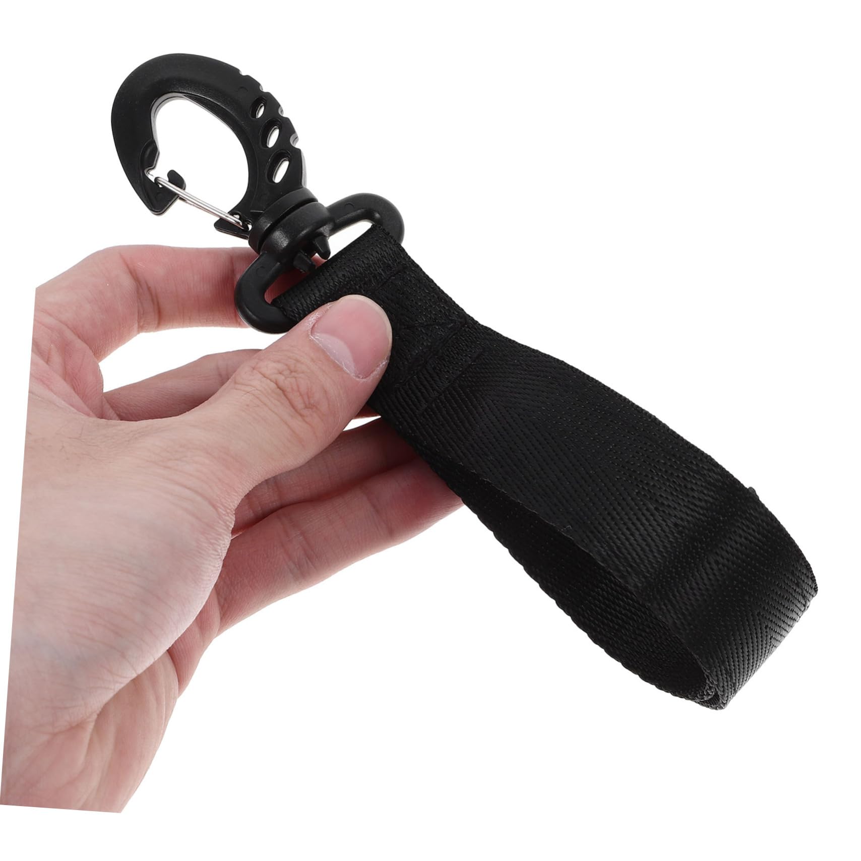 ibasenice Ocean Cordage Fixé Crochet pour Voilier Cordon D'amortisseurs De Quai Bateau Extérieur Crochet De Cravate De Bateau Crochet pour Yacht Amarrage Nylon Black
