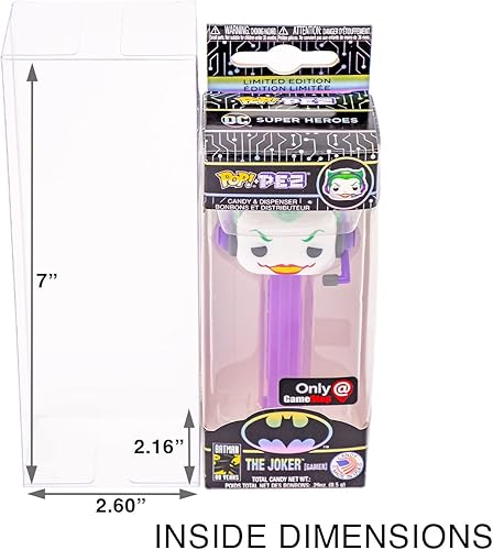 Miniatura 2 de Viturio Fundas protectoras compatibles con Funko Pop! Dispensadores Pez (paquete de 10)