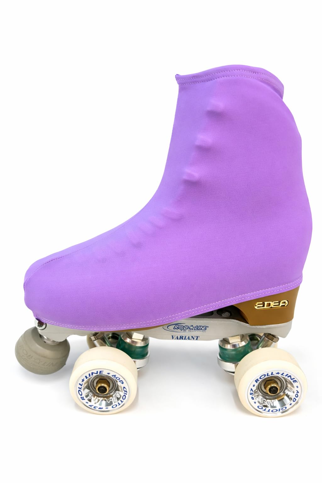 CRLSPORT Cubre patín para niña y Mujer, Funda PatinSkate, 180 Densidad, Talla Universal, Color Lila Claro