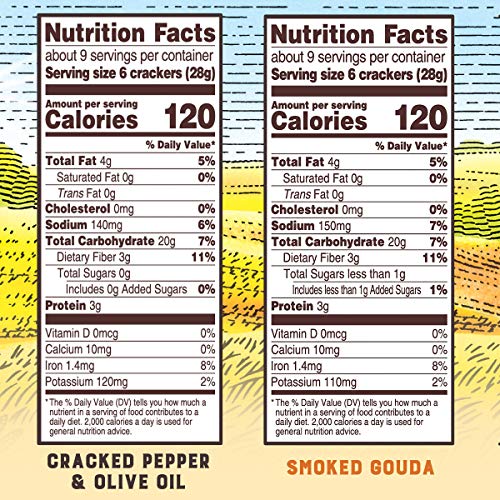 Triscuit Crackers 4 Flavor Variety Pack, 4 Boxes - Thumbnail 5