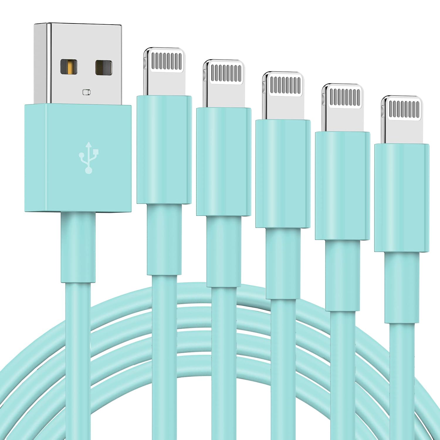 3 Pack Apple MFi Certified iPhone Charger Cable 6ft, Apple Lightning to USB Cable Cord 6 Foot, 2.4A Fast Charging,Apple Phone Long Chargers for iPhone 14/13/12/11/11 Pro/11 Max/X/XS/XR/XS Max/8/7/6 — Amazon image 18