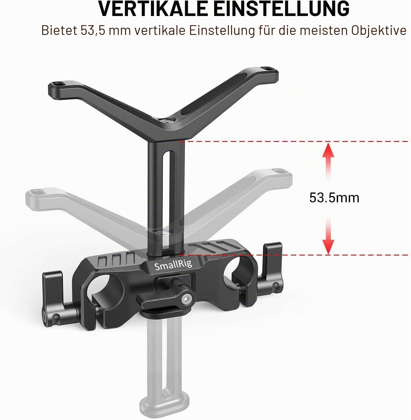 SMALLRIG 15mm LWS Linsenunterstützung für Langes Objektiv - BSL2681