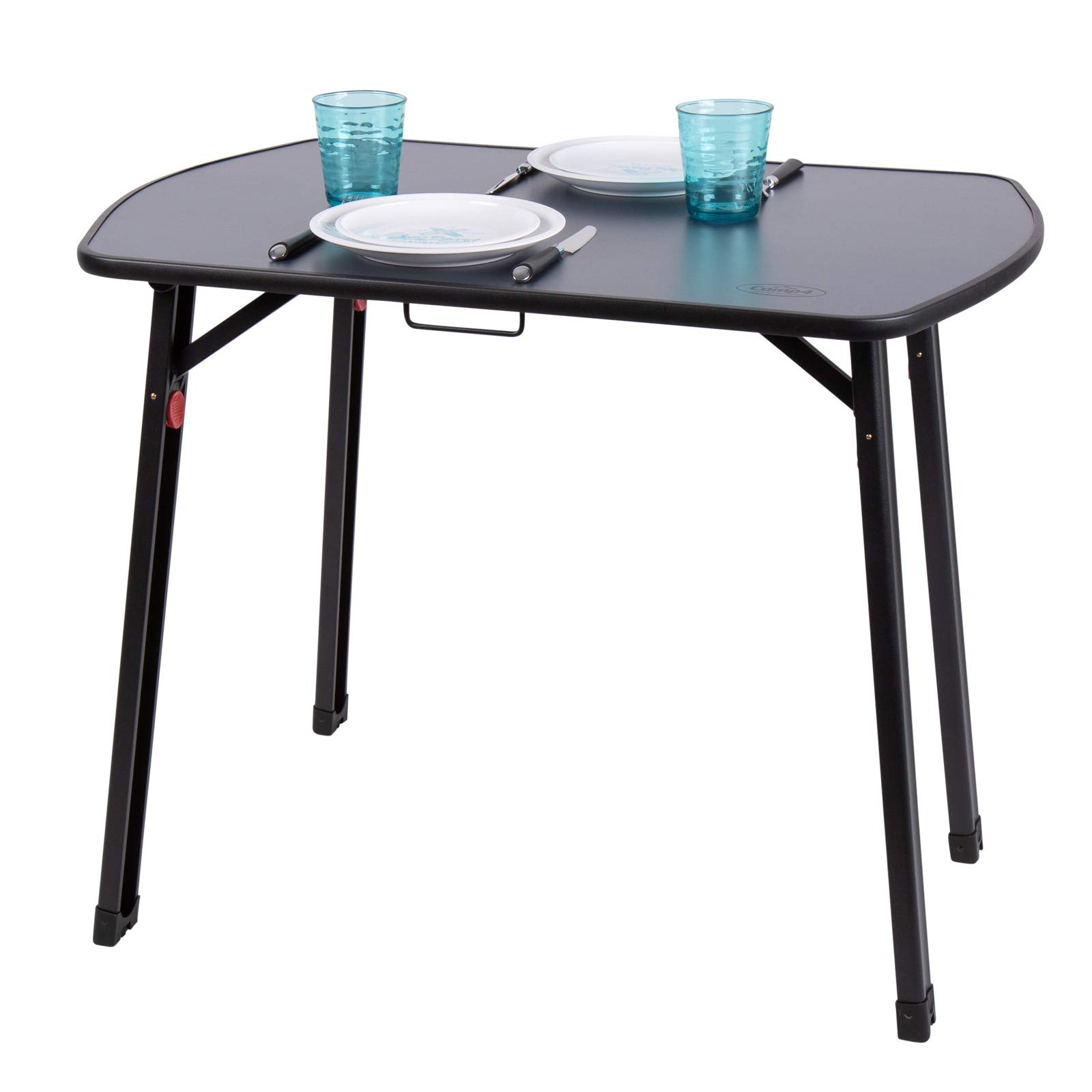 Table De Jardin Plastique Anthracite - Pratique Et Résistante Aux Intempéries