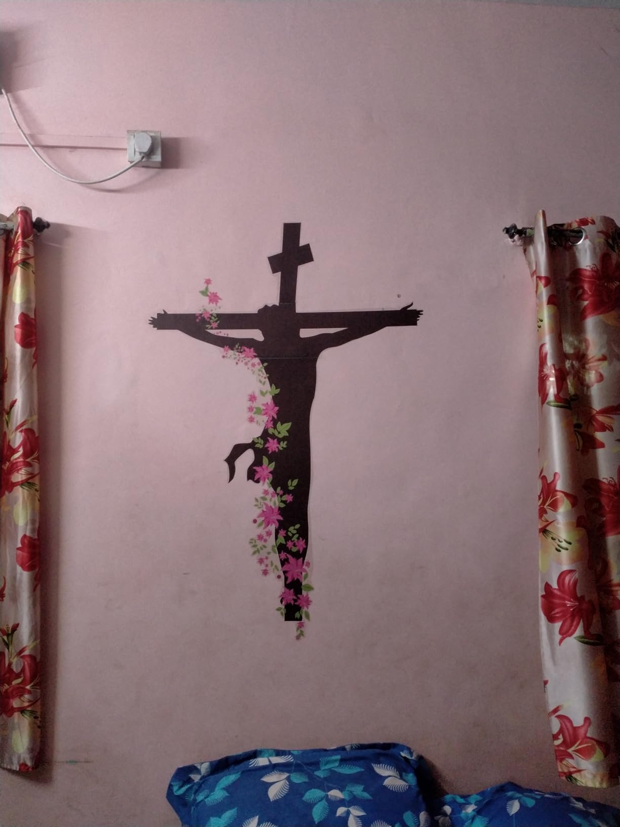 Sticker Hub Christian Character Jesus Wall Stickers Living Room