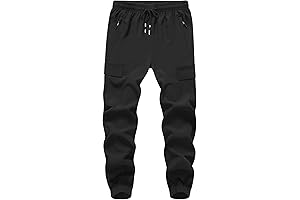 Highly Durable Cargo Jogger Pants - Perfect Fit for Boys Ages 14-16