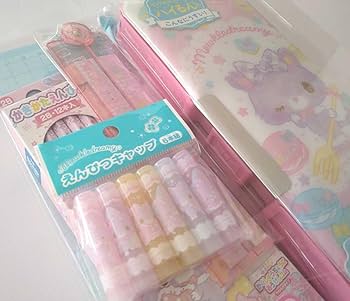 Amazon.co.jp: ミュークルドリーミー 文房具セット 筆箱 ペン