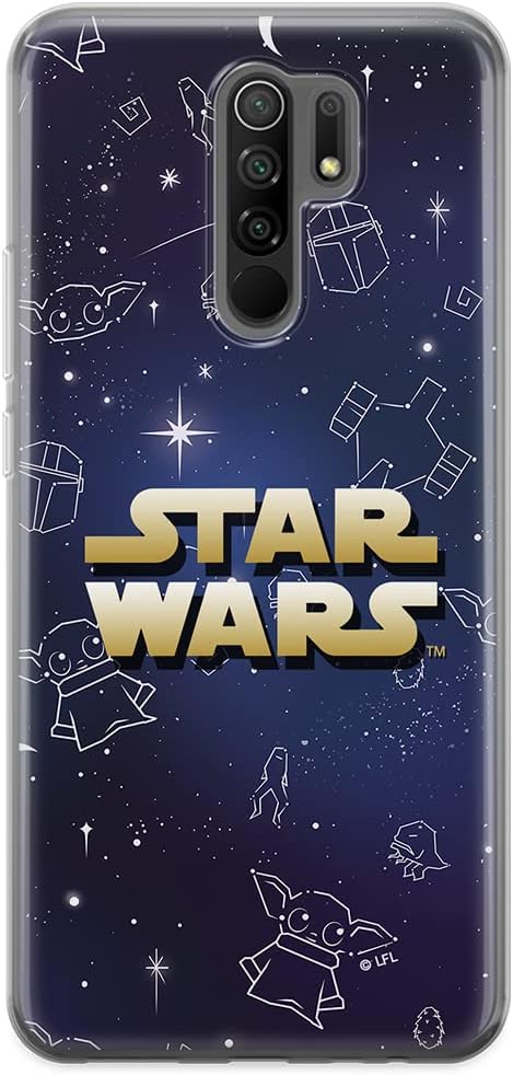 ERT GROUP Original and Officially Licensed Star Wars Baby Yoda 003 Cell Phone Case for Xiaomi REDMI 9 Cell Phone Shape TPU Case
