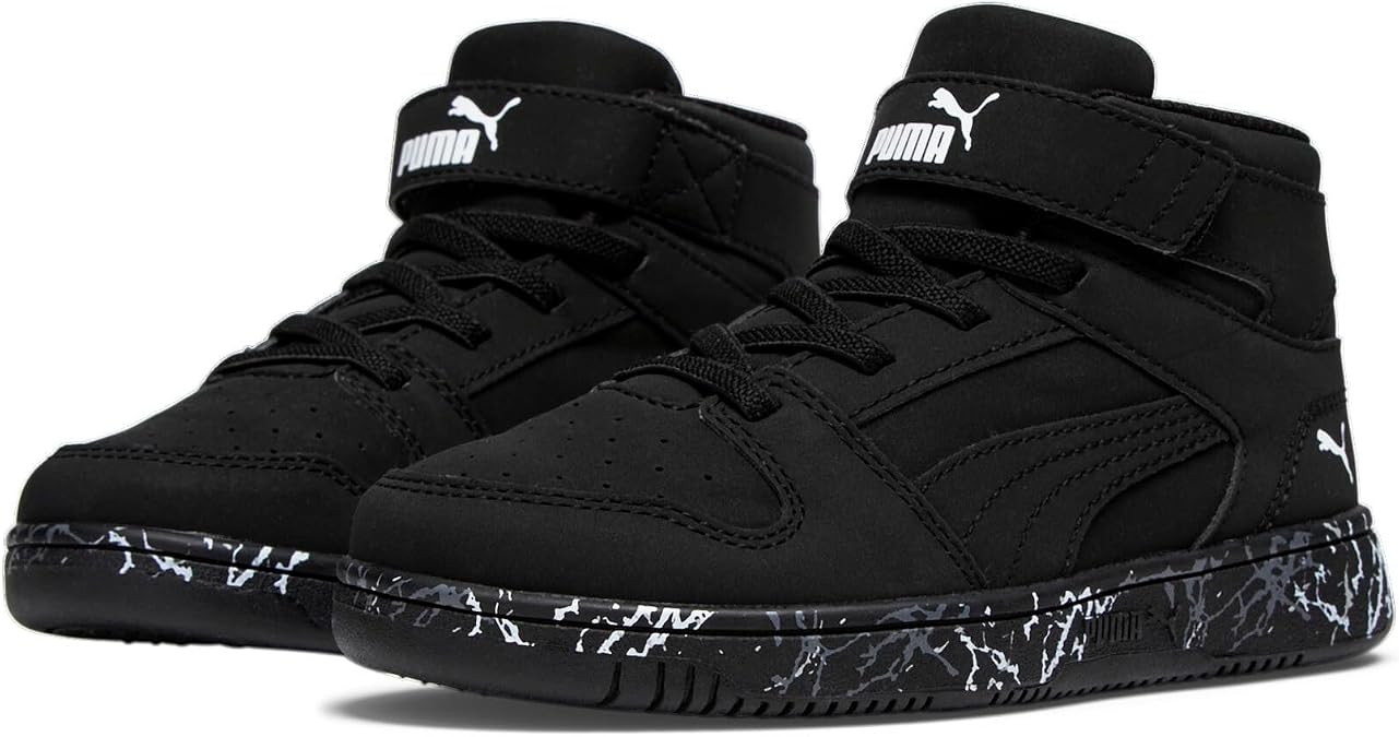 PUMA Boys' Rebound Layup Slip On Sneakers
