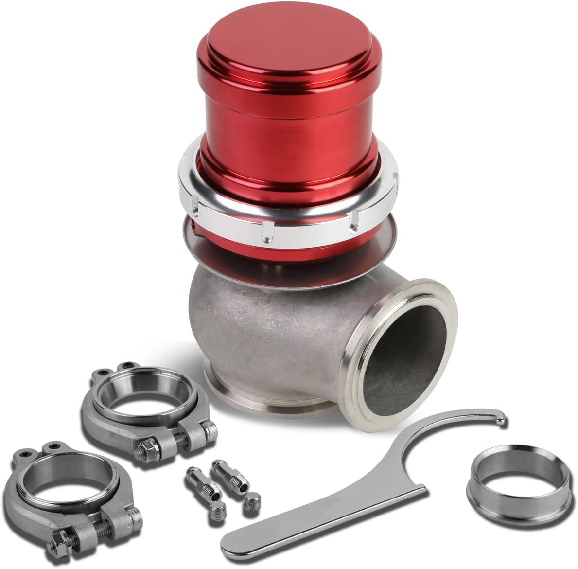 DNA Motoring WG-TS-45MM-T22-RD External Turbo Manifold Wastegate