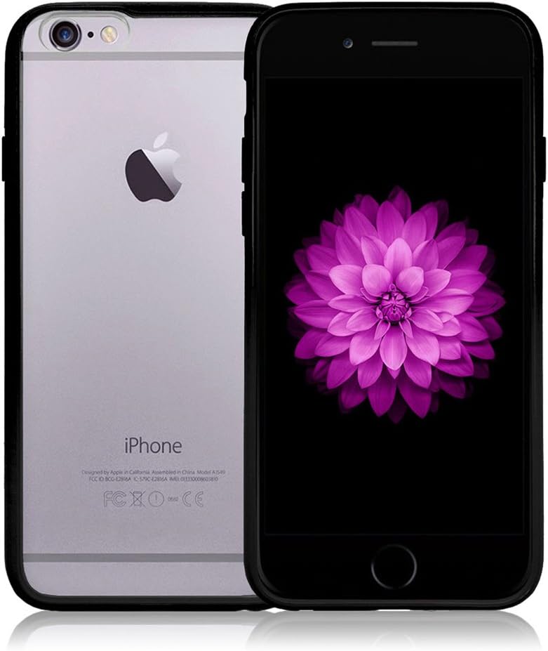 iPhone 6/6s 4.7 iloome Fit Hybrid Case (Midnight Black) Extremely Slim and Lightweight Hybrid case