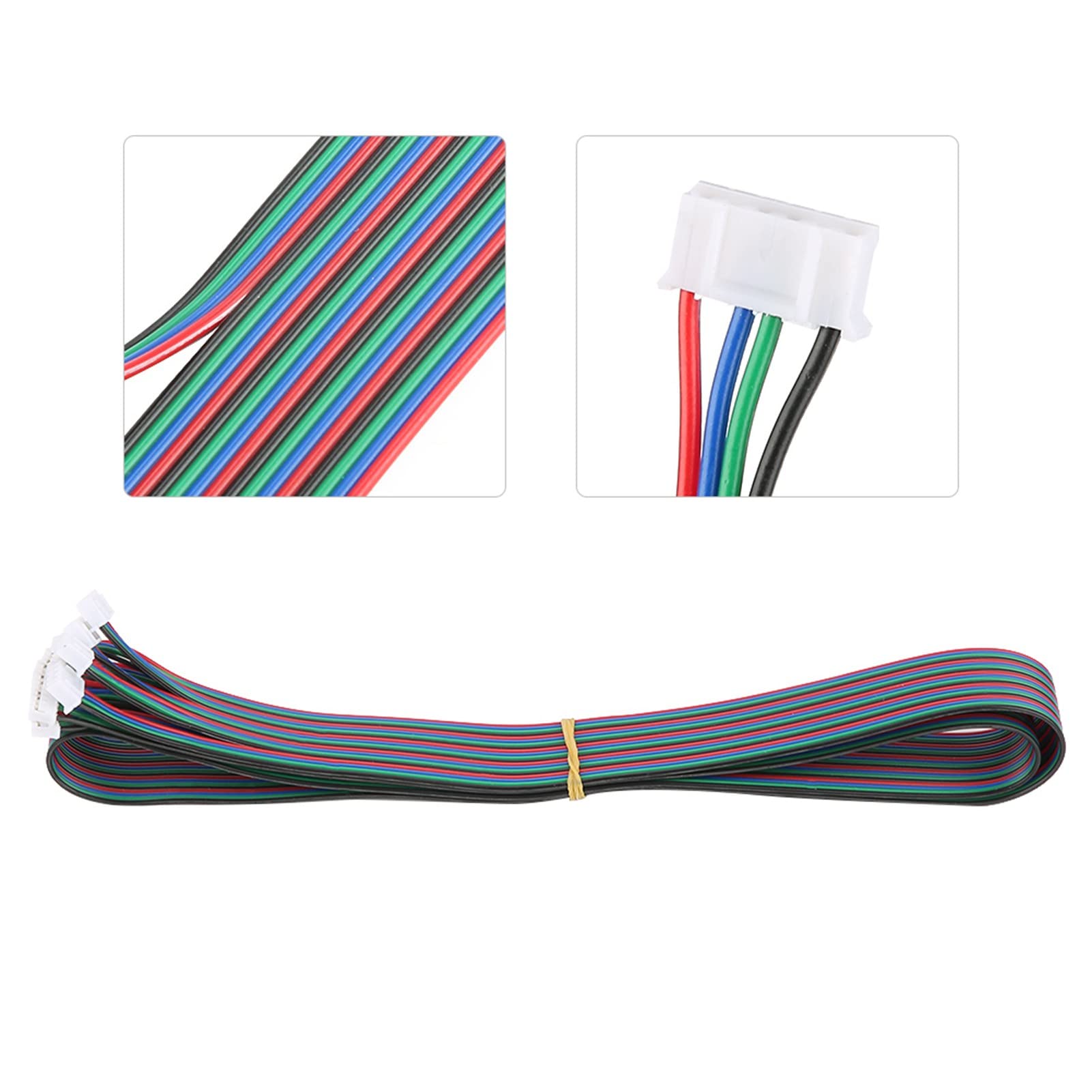 5 Sztuk PH2.0 (kobieta) XH2.54 (kobieta), Kabel Silnika Krokowego 4 Pin do 4 Pin Kabel Silnika Krokowego 6 do 44 Kable łączące do Silników Krokowych Nema16 lub Nema17