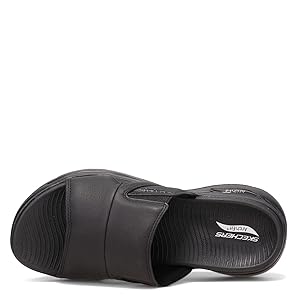 IR様 Amazon | Skechers Go Walk Arch Fit Sandal - 229023 Black 11