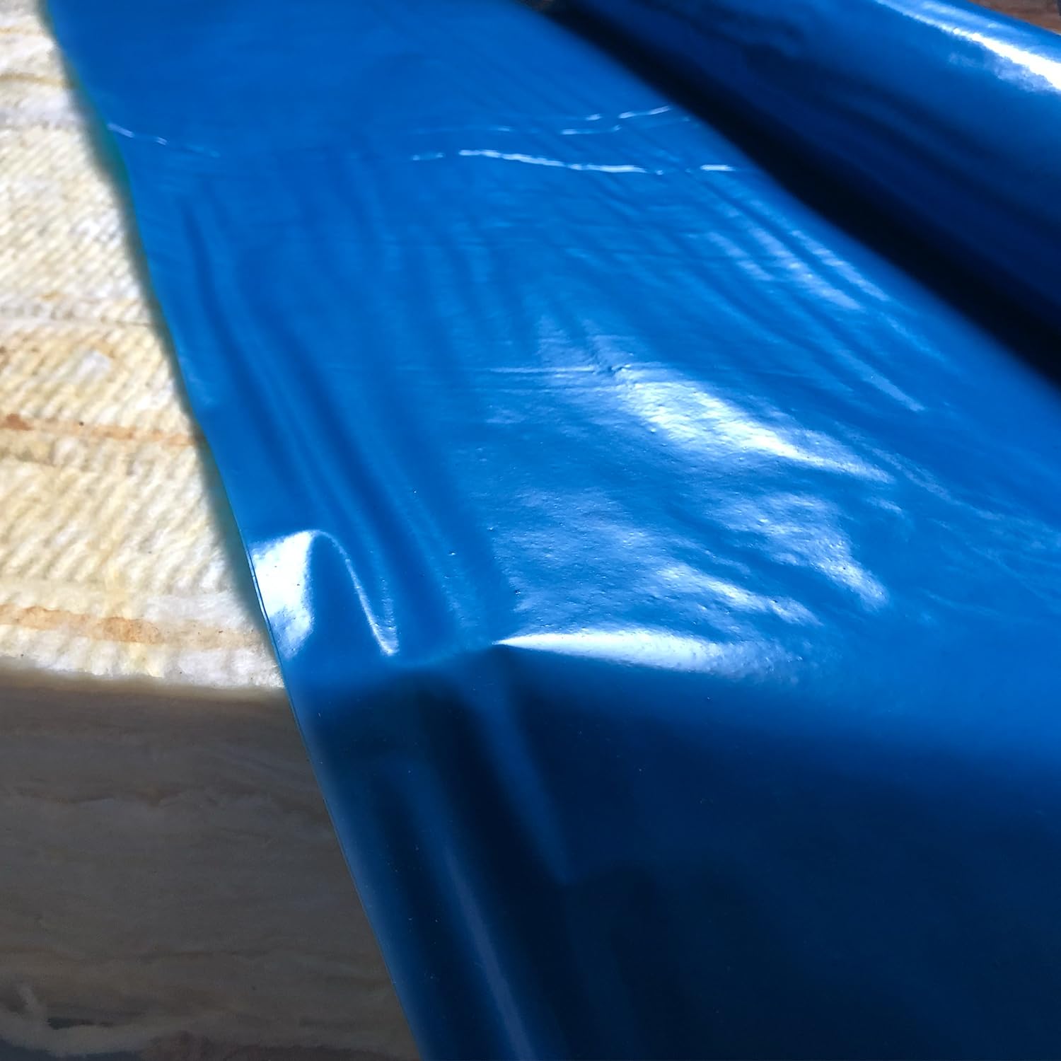 Handelskönig Dampfbremsfolie 4 x 25m TYP 140 (extra reißfest) Dampfsperrfolie Dampfbremse 4 m x 25 m = 100 m² Folie Dachfolie Dachbahn Innenausbau Dampfsperre Folie Dampfsperrbahn