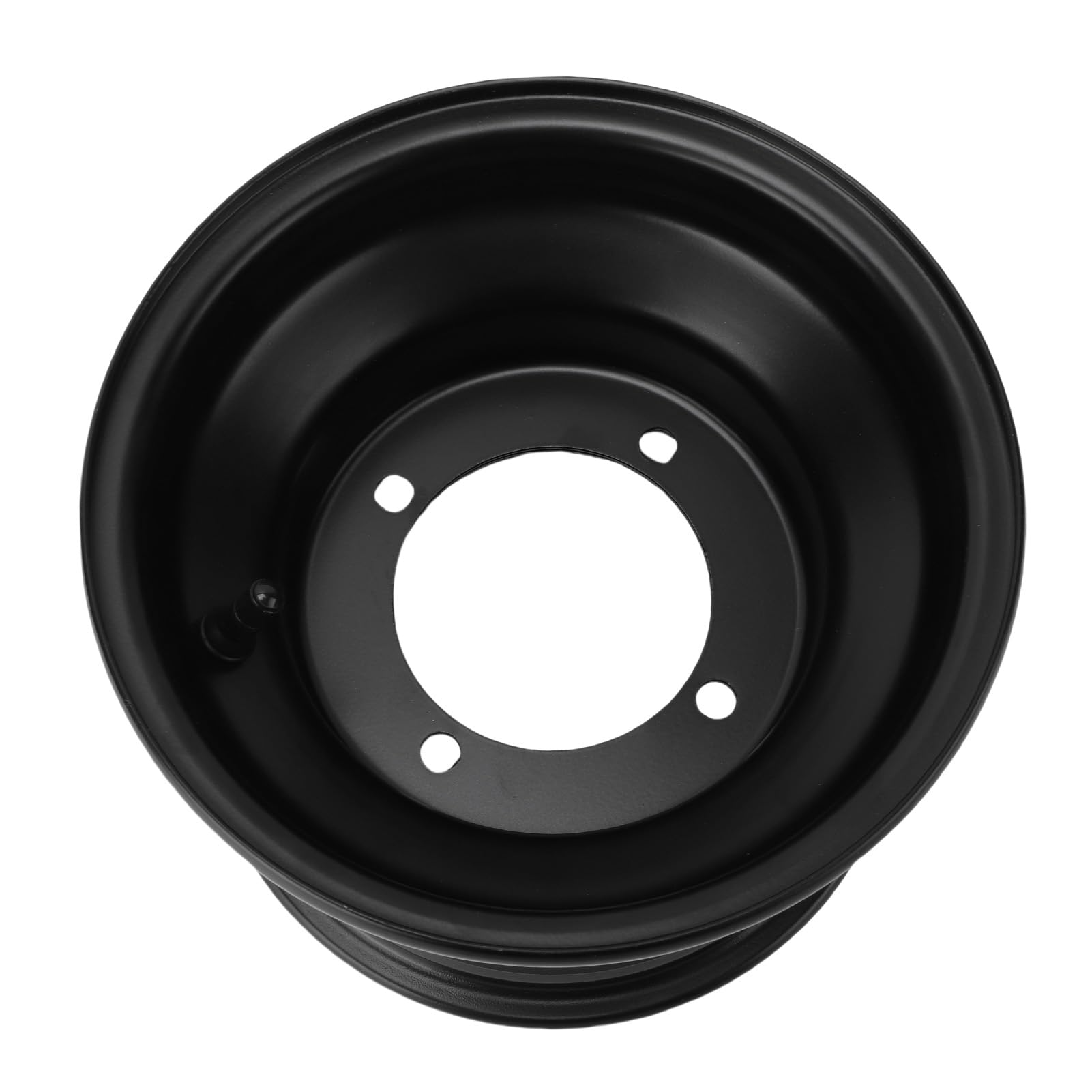 Generic 8 Cali 18X9.50-8 Felga ATV Stylowa Metalowa Felga Gokartowa do Wózków Golfowych Wysoka wydajność Czarna (4 Otwór)