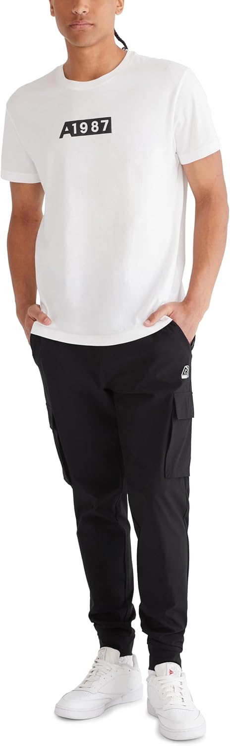 AEROPOSTALE Men's 1987 Box Logo Short Sleeve Tee - Image 5