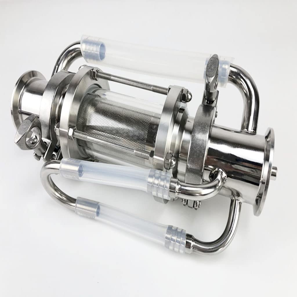 Kit de filtro de agua comercial de 2 pulgadas (1 pieza) - Acero inoxidable 304 for refrigeración y desalinización de motores marinos