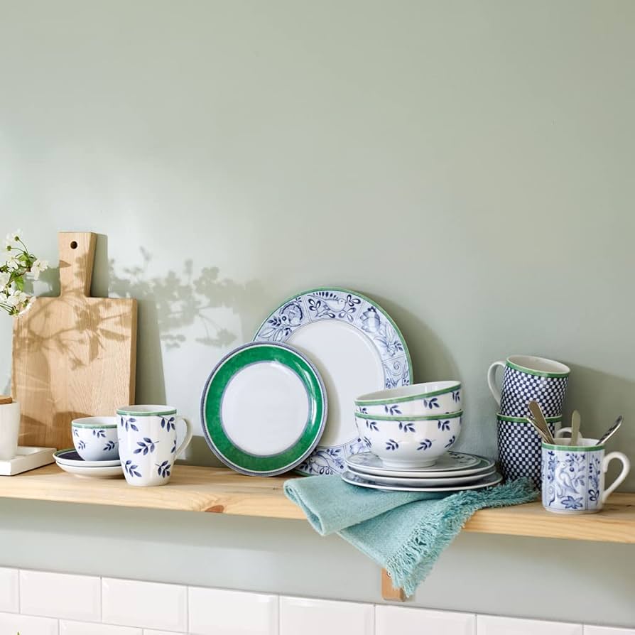 Villeroy & Boch SWITCH 3 COSTA 皿　4枚セット Amazon.com | Villeroy & Boch Switch 3 Decorated Rice Bowl