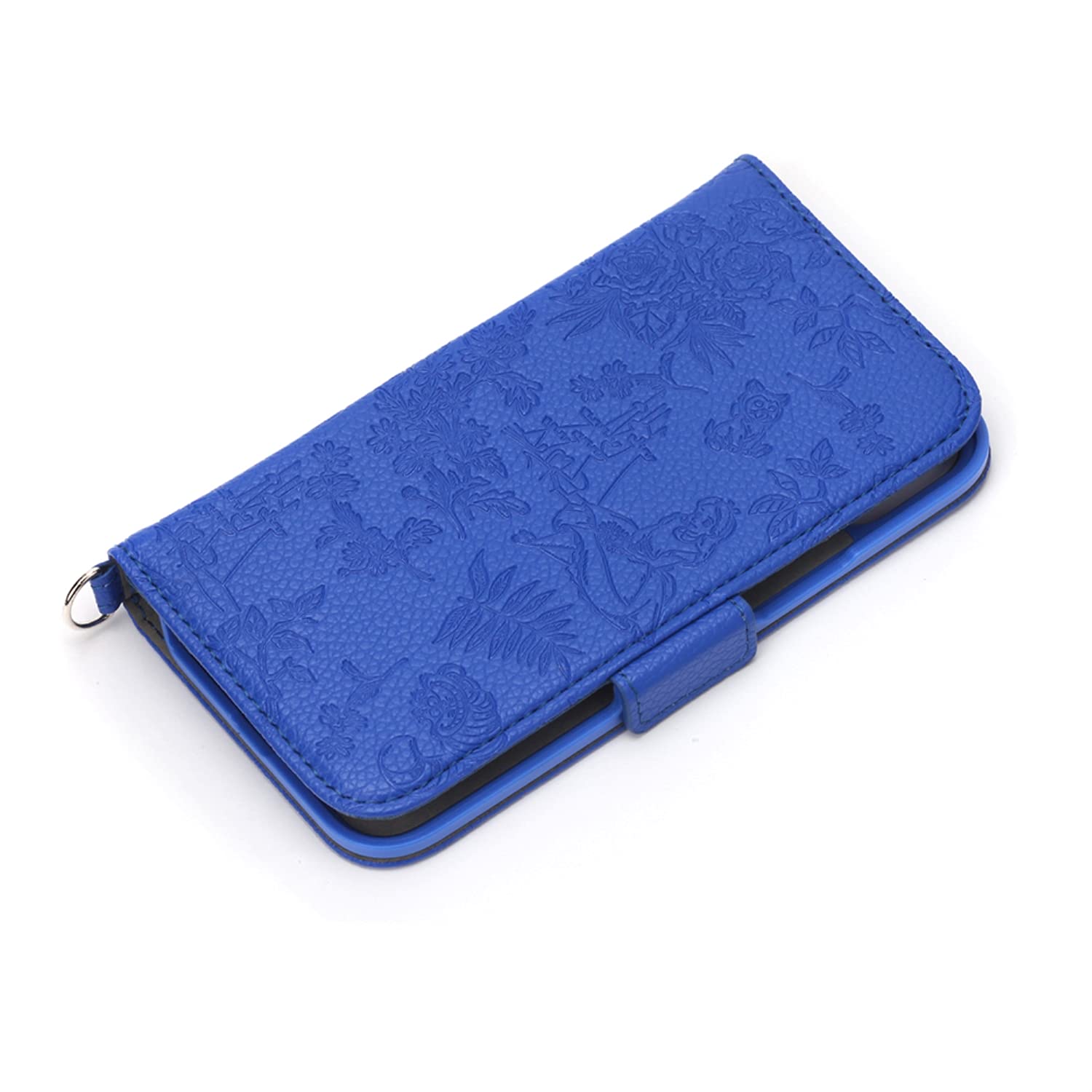 PGA PG-DFP21J03ALC フリップカバー Disney アリス〔iPhone 13 mini用〕
