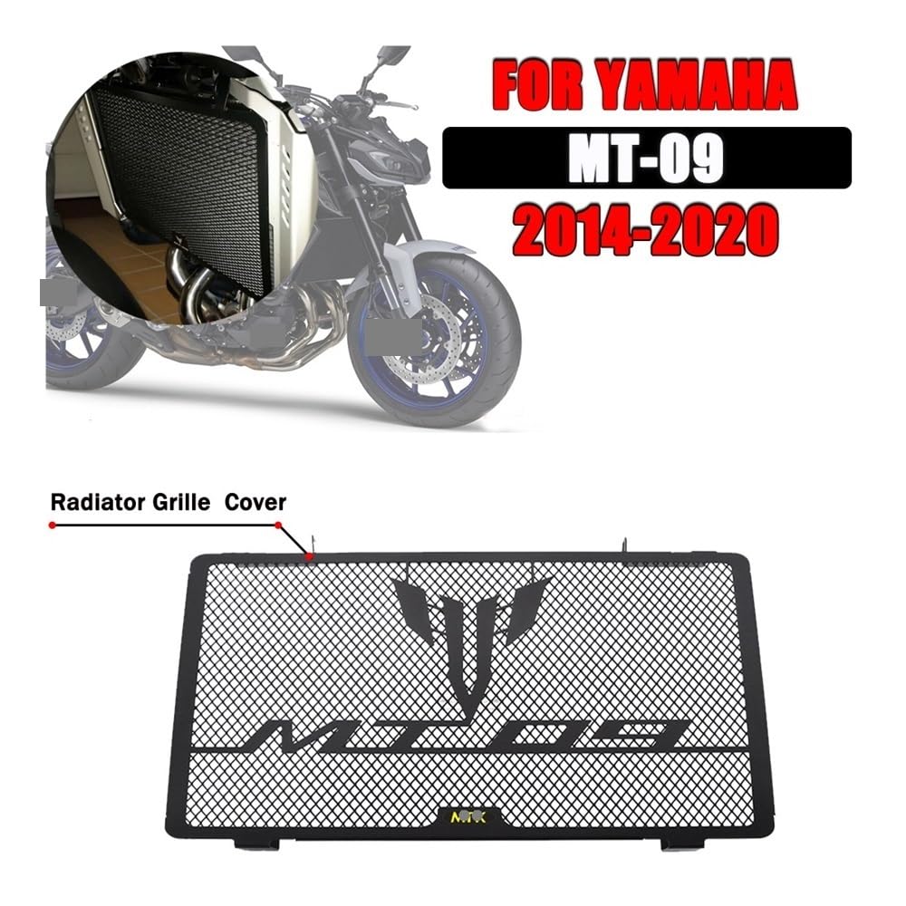 Cubierta Rejilla Radiador para MT-09 MT09 MT 09 2014 2015 2016 2017 2018 2019 2020 Cubierta Protectora para Parrilla De Radiador