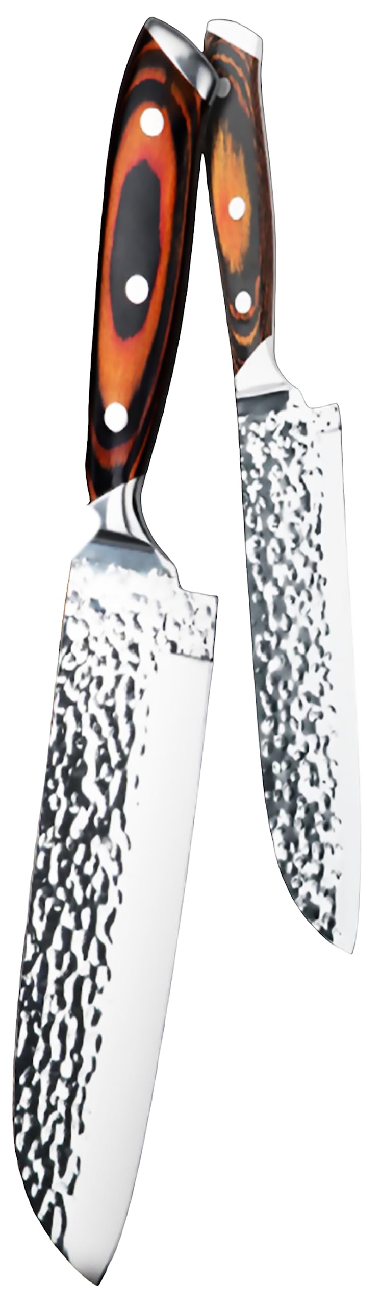 Chandler 7-Inch Santoku Knife - Ultra Sharp Blade, Anti-Rust, Convenient Grip - Professional Stainless Steel Kitchen Knife