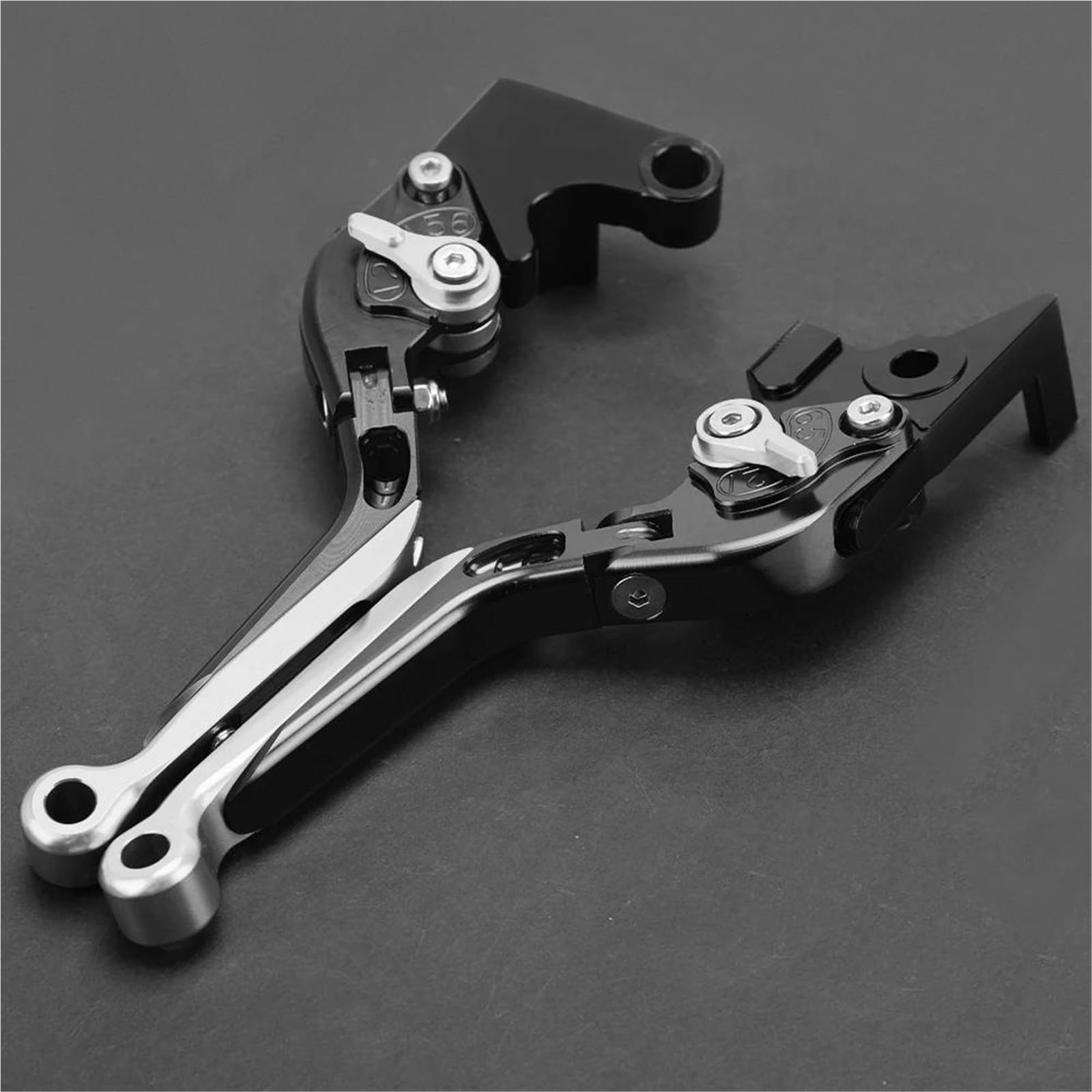 FHUKJOK for Kawasaki Z500 for Ninja 500 Ninja500 Z 2024 2025 Motorcycle Accessories Adjustable Folding Brake Clutch Lever Handle Levers